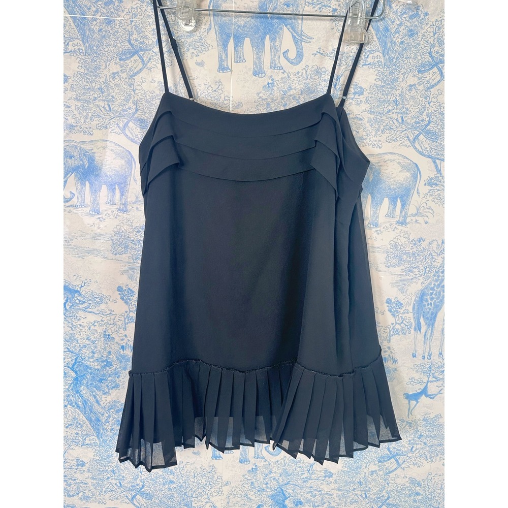 Banana Republic Y2K spaghetti strap silk chiffon whimsygoth fairyore cami